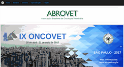 Desktop Screenshot of abrovet.org.br